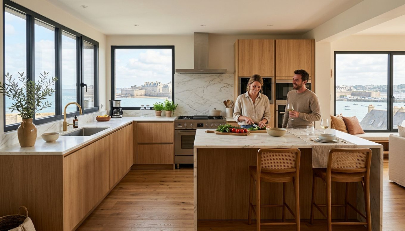 Réinventez votre espace avec cuisiniste Saint Malo, l’art du sur-mesure local
